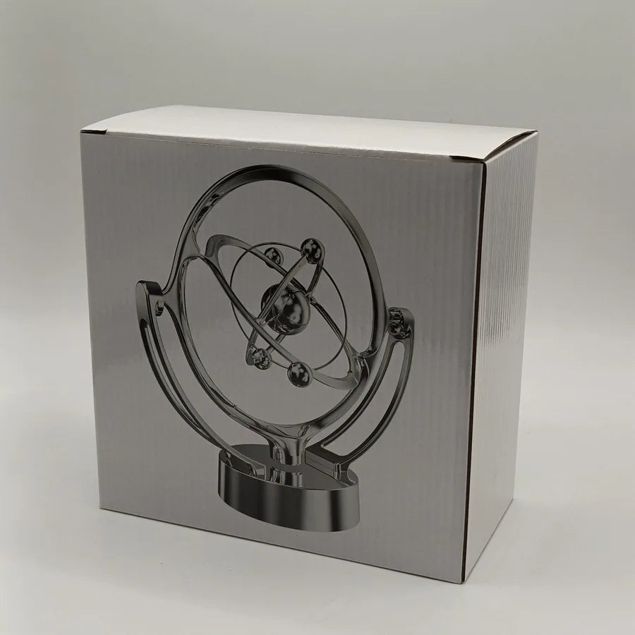 USB or Battery-Powered Kinetic Orbit Desk Ornament