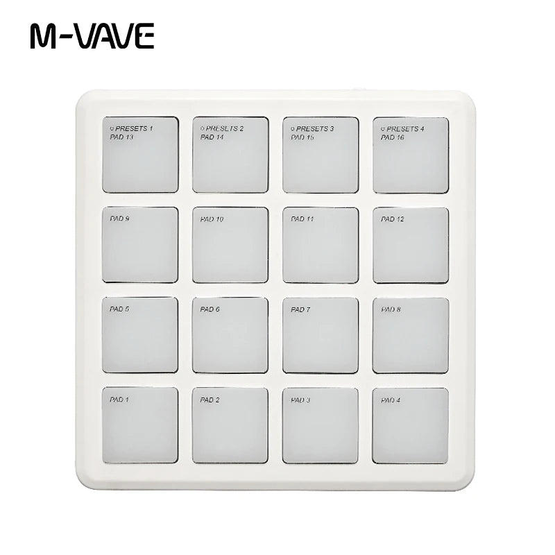SK-16 draagbare MIDI-padcontroller