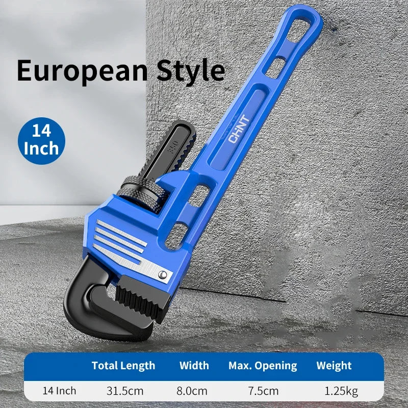 Adjustable Carbon-Steel Pipe Wrench