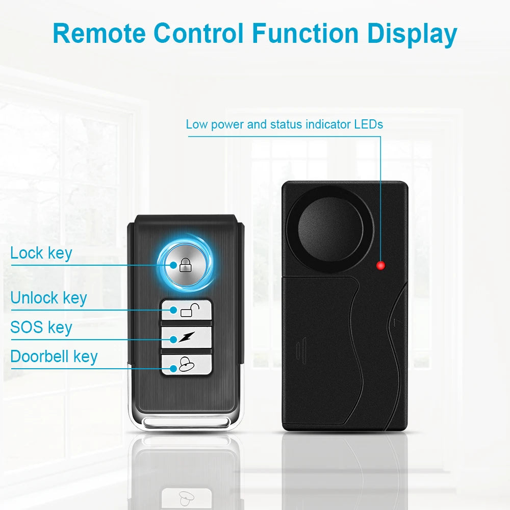Remote-Control Vibration Alarm