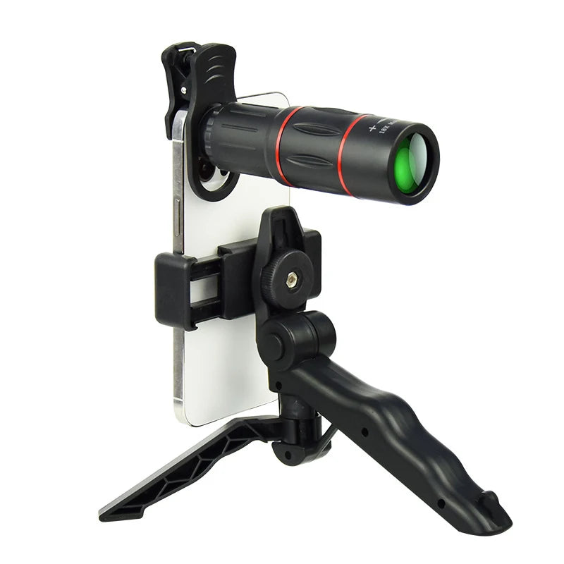 Clip-On Telephoto Lens for Compatible Smartphones
