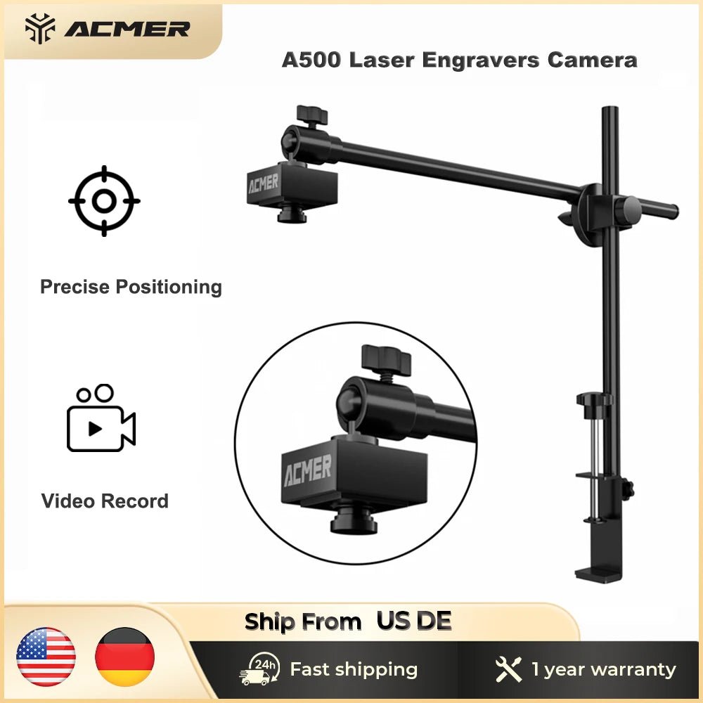 Traceur laser caméra de positionnement A500 5MP pour LightBurn