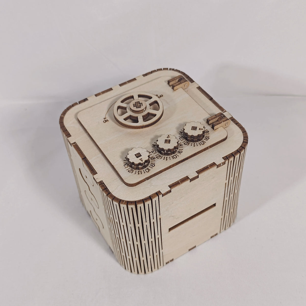 Mechanical Safe Box Wooden Puzzle Kit