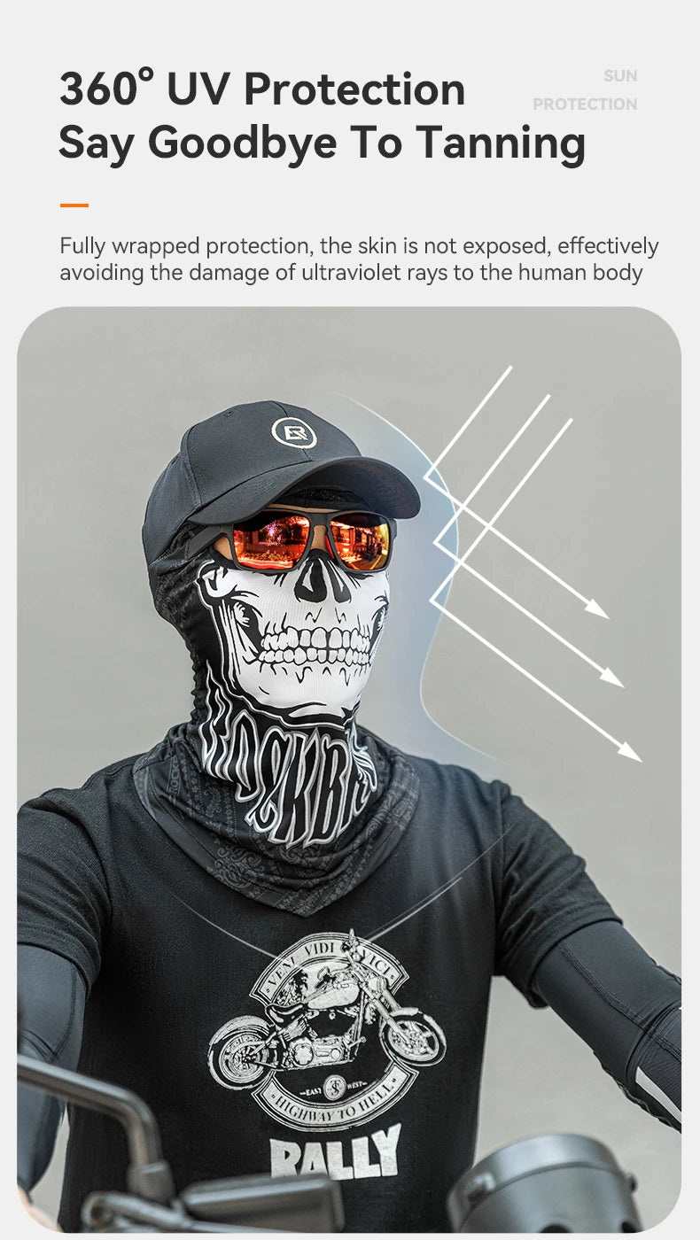 Breathable UV Protection Balaclava Face Mask for Cycling & Riding