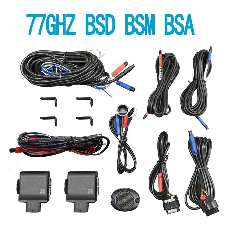 77GHz Radar Blind Spot Detection System for Safer Lane Changes