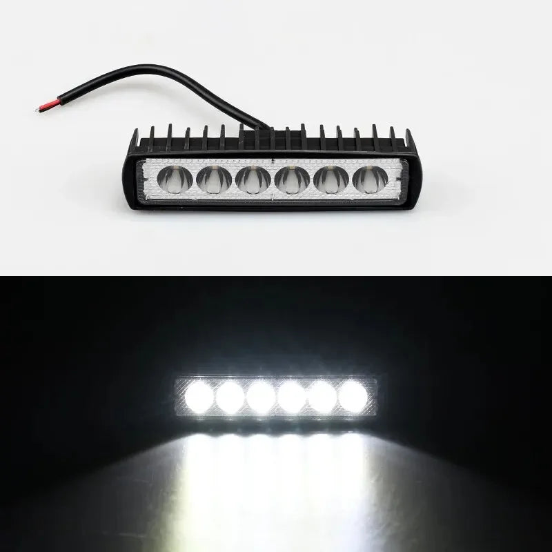 Six-LED Vehicle Work Light
