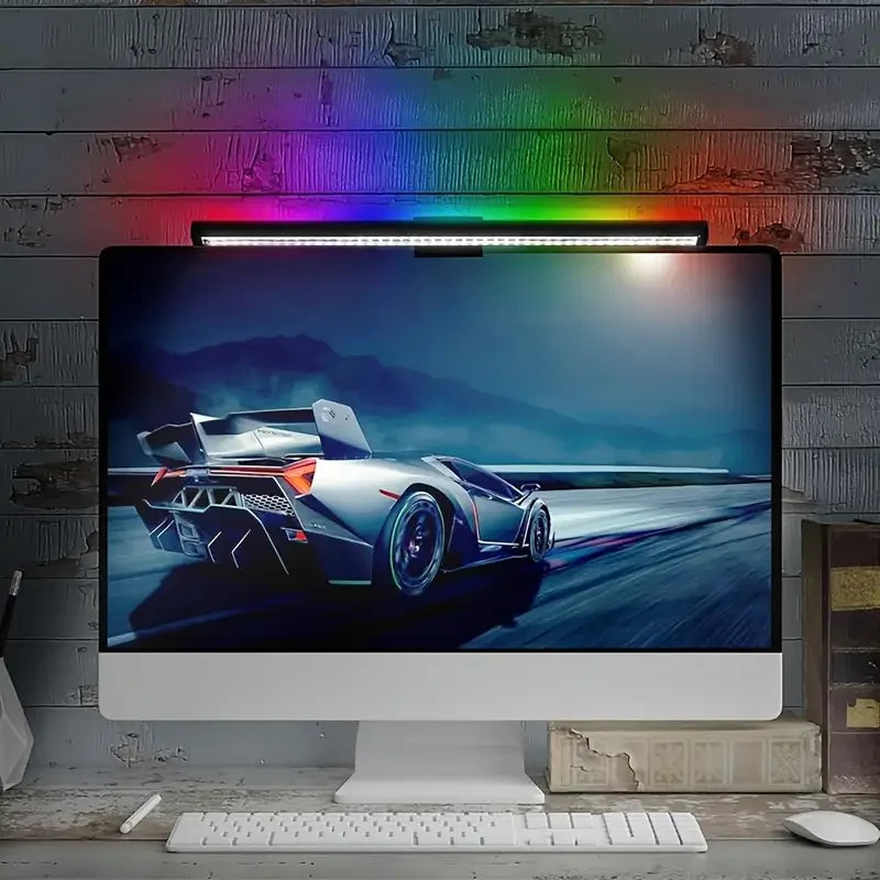 Dimmable Monitor Light Bar - RGB Options