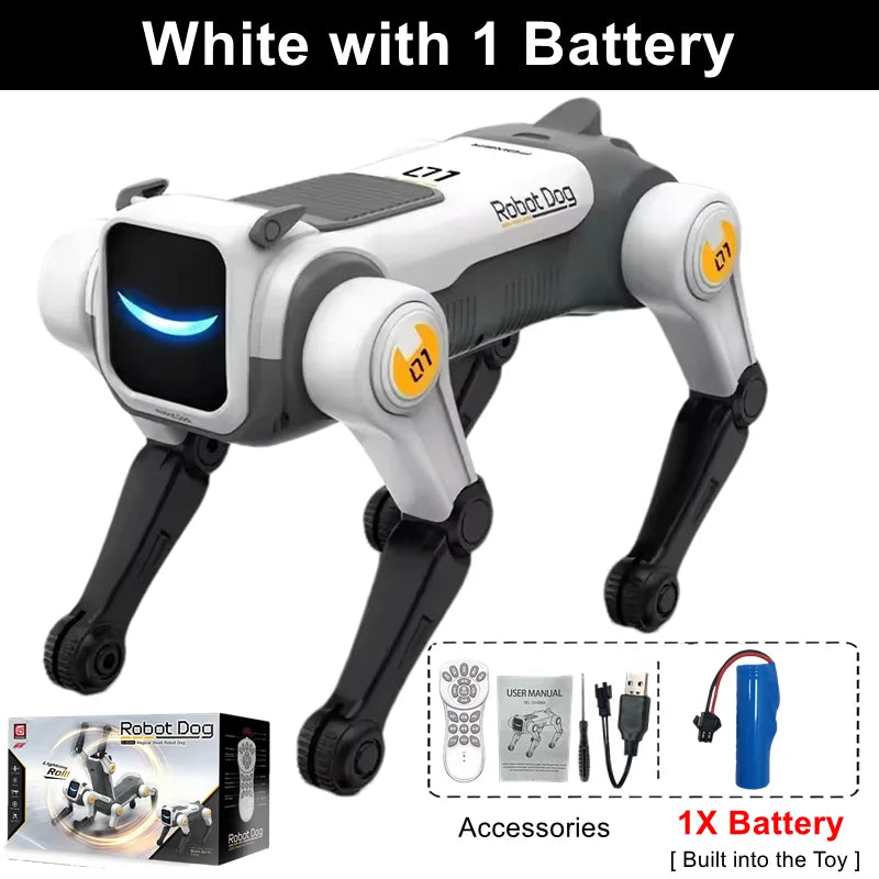 RC Mekanisk Robot Hund med Stemmekontrol og Tricks