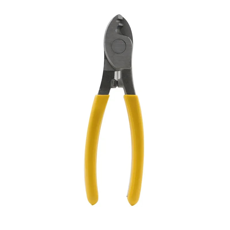 Six-Inch Manual Cable Cutting and Stripping Pliers
