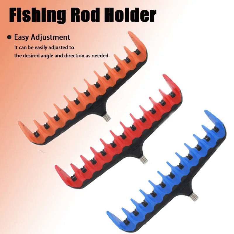 Rubber Fishing Rod Rest, Single or Pair Options