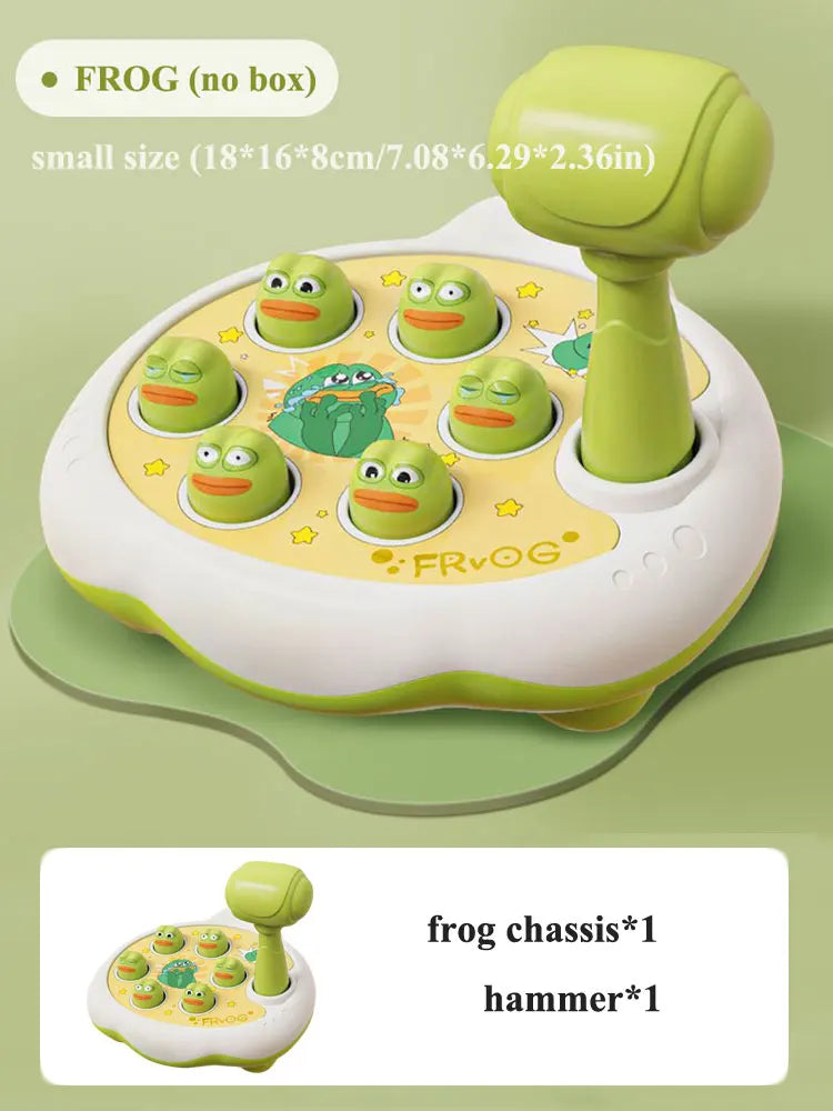 Duck/Frog/Pig Baby Montessori Animal Hammer Toy 🐤 