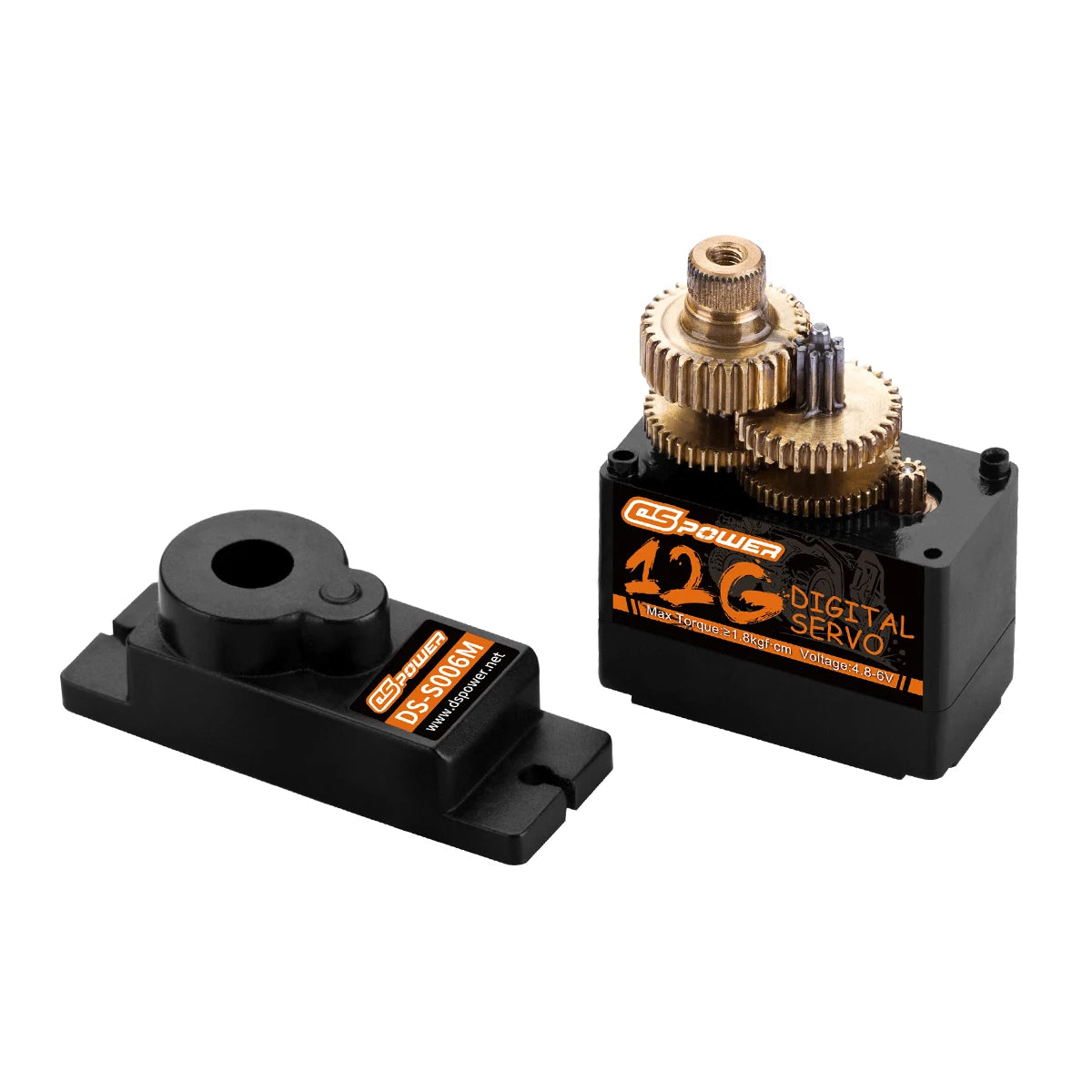 DSpower S006M-Servomotor mit Metallgetriebe für RC-Modelle