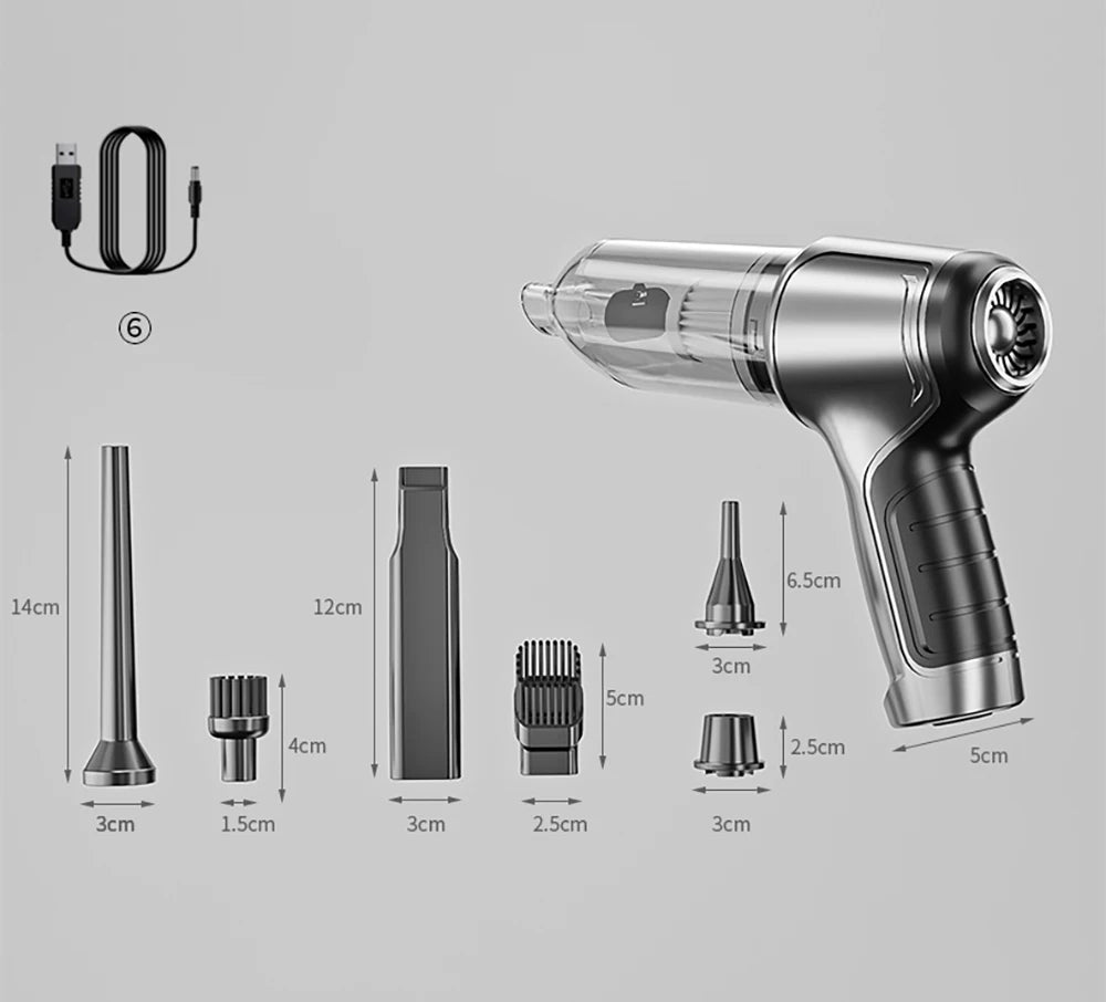 Cordless Handheld Car Vacuum and Blower