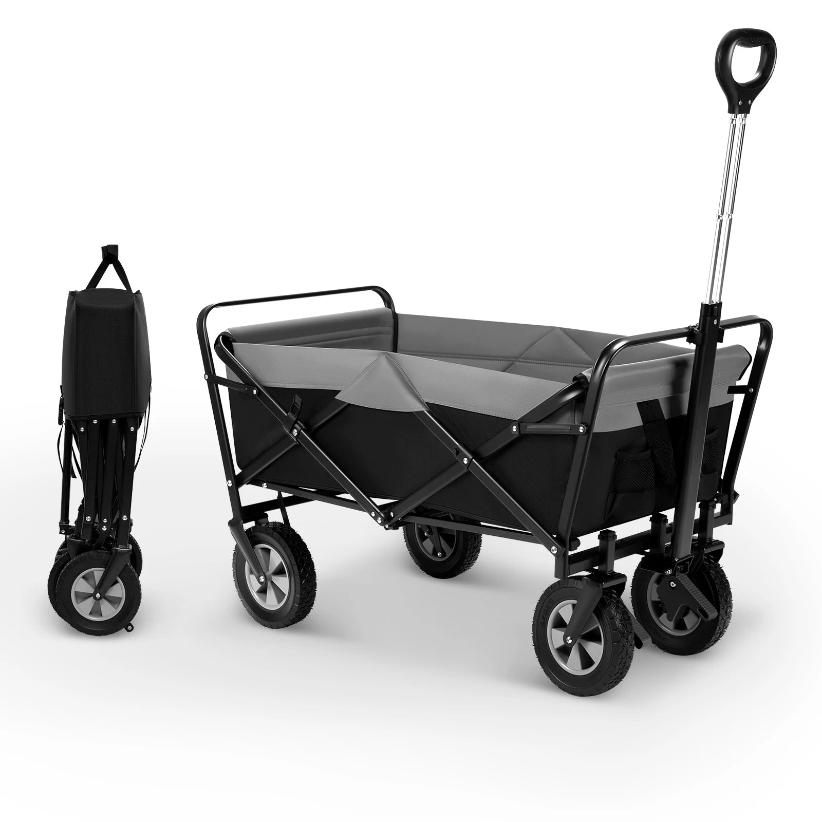 Katlanabilir El Arabası 100L Taşınabilir Plaj ve Bahçe Arabası