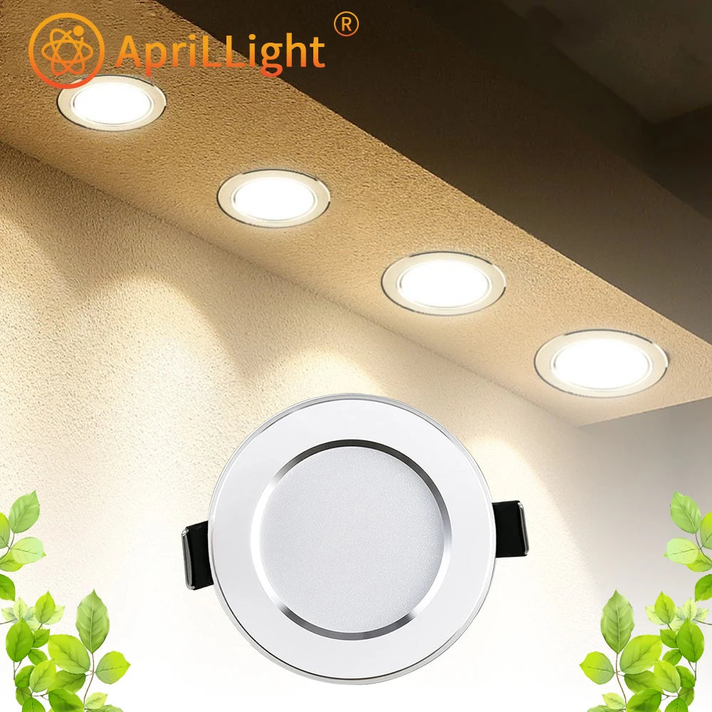 Recessed LED Downlight, White and Three-Colour Options