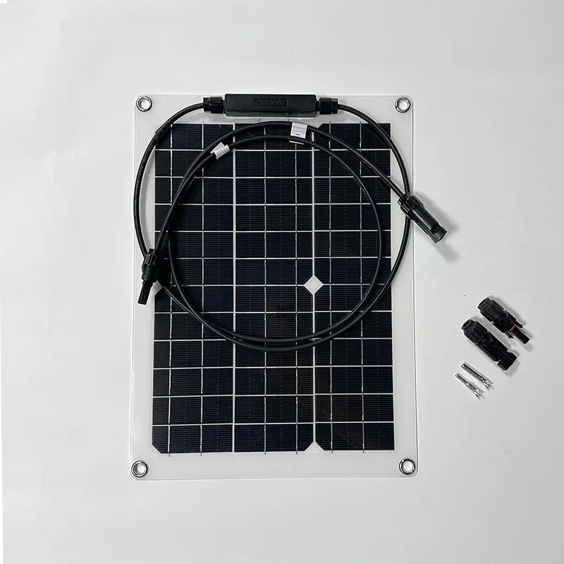 500W/1000W Flexible Solar Panel 12V Battery Charger with Controller – Solar Power Bank for Phone, Car, Yacht, RV