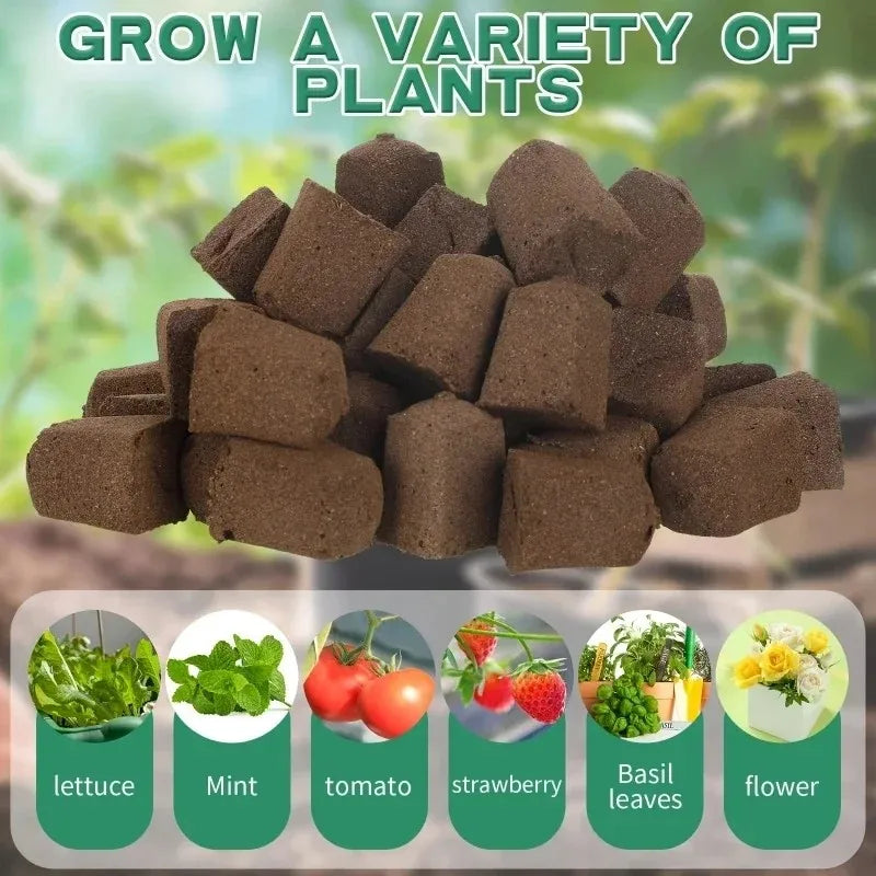 Seed-Starting Grow Sponge Refills, 20 or 40 Pieces