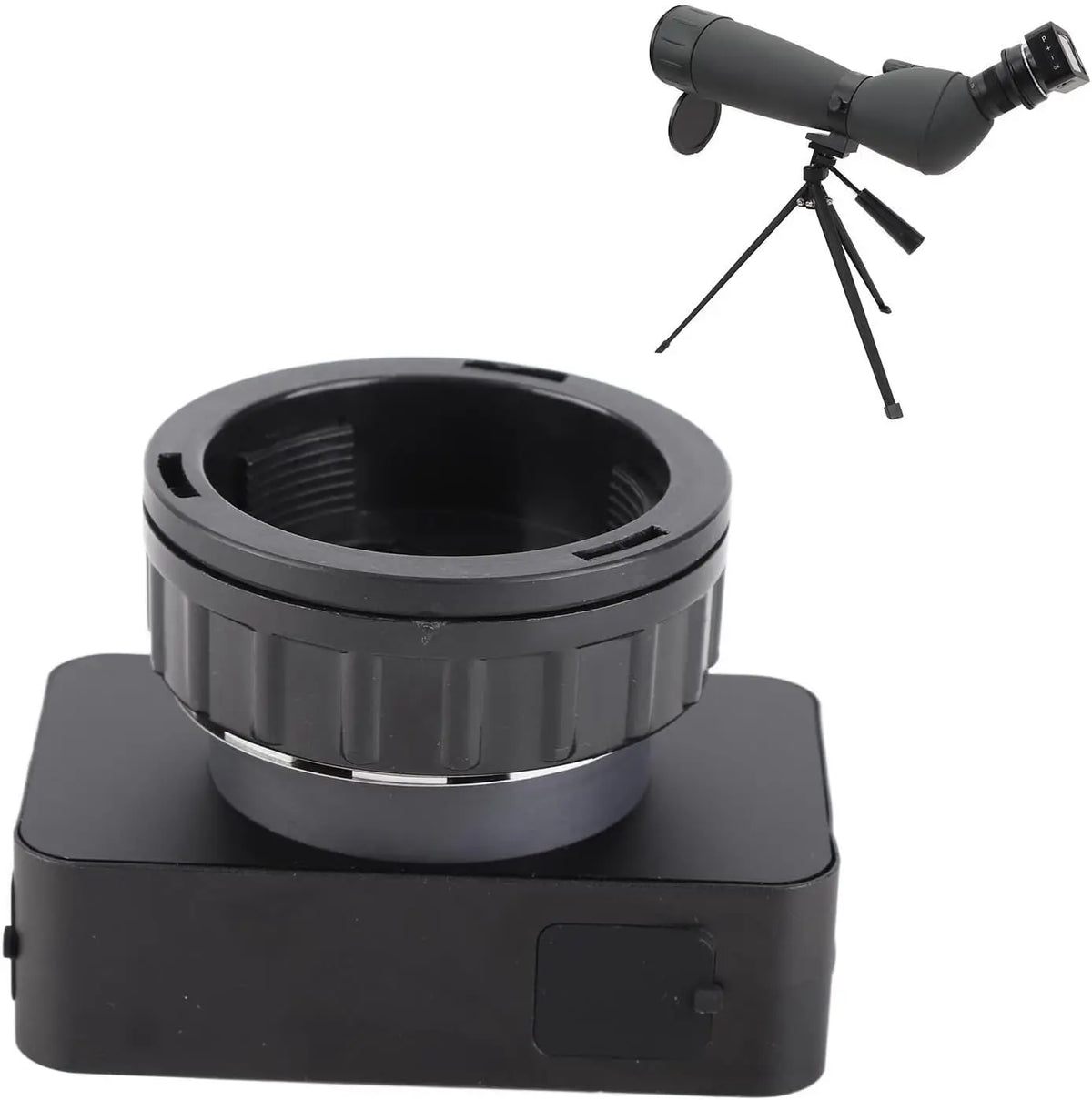 Oculaire de télescope 4K Caméra pour l’astronomie Écran couleur 3 pouces Oculaire électronique Astrophotographie Planétaire et Observation des oiseaux