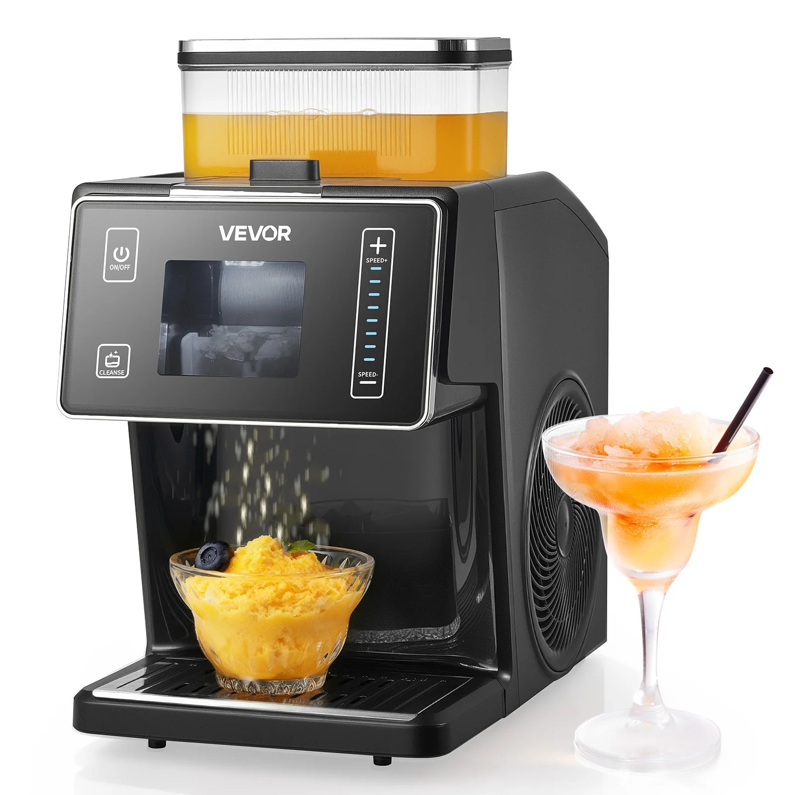 Snowflake Ice Maker Machine 44 lbs/24h Electric Shaved Ice