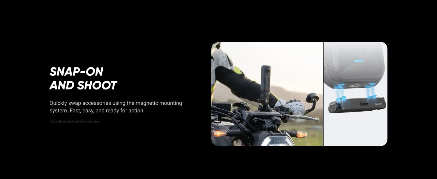 Insta360 X5 Camera 8K Waterproof 360° Action Cam