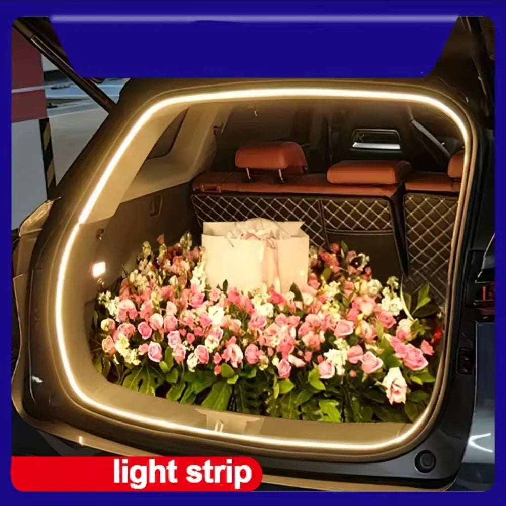 Flexible Car Boot LED Light Strip, 2m–6m, Colour & Kit Options