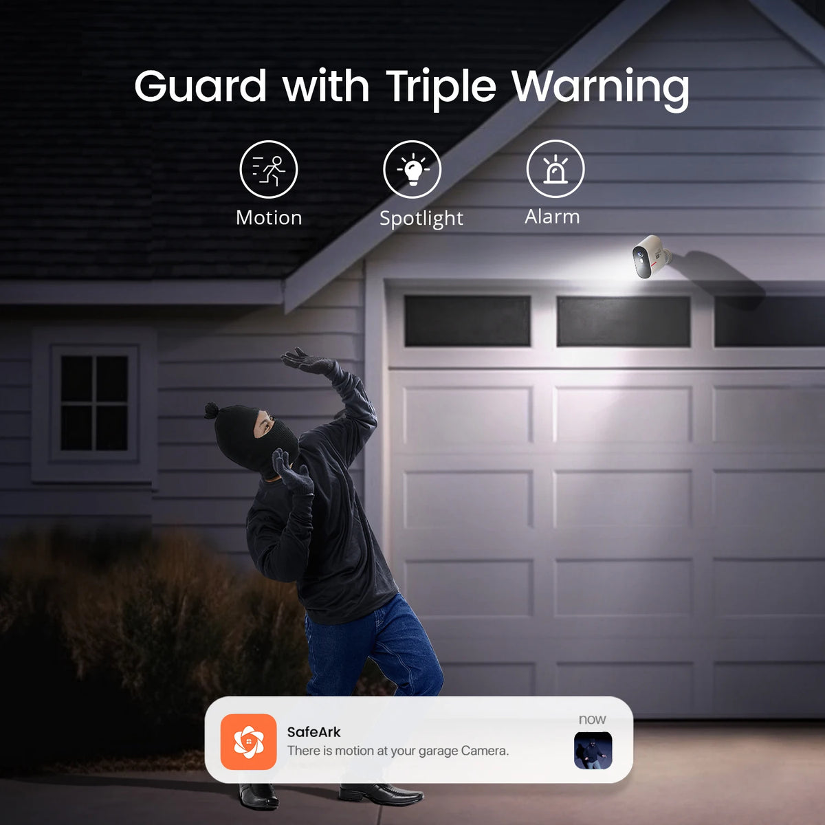 Dekco 5MP Wireless Solar Camera System 2 Cam Kit Outdoor WiFi Solar Security Camera Set Color Night Vision 2-Way Talk