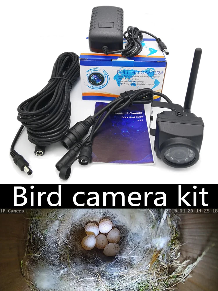 5MP 1080P Outdoor WiFi Bird Watching Camera Kit