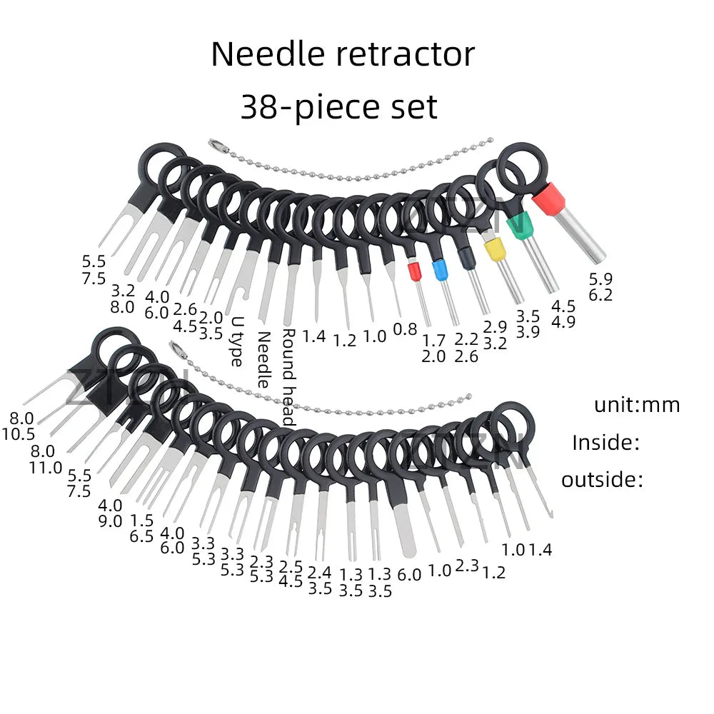 Optionen für Automotive Connector Terminal Removal Kit