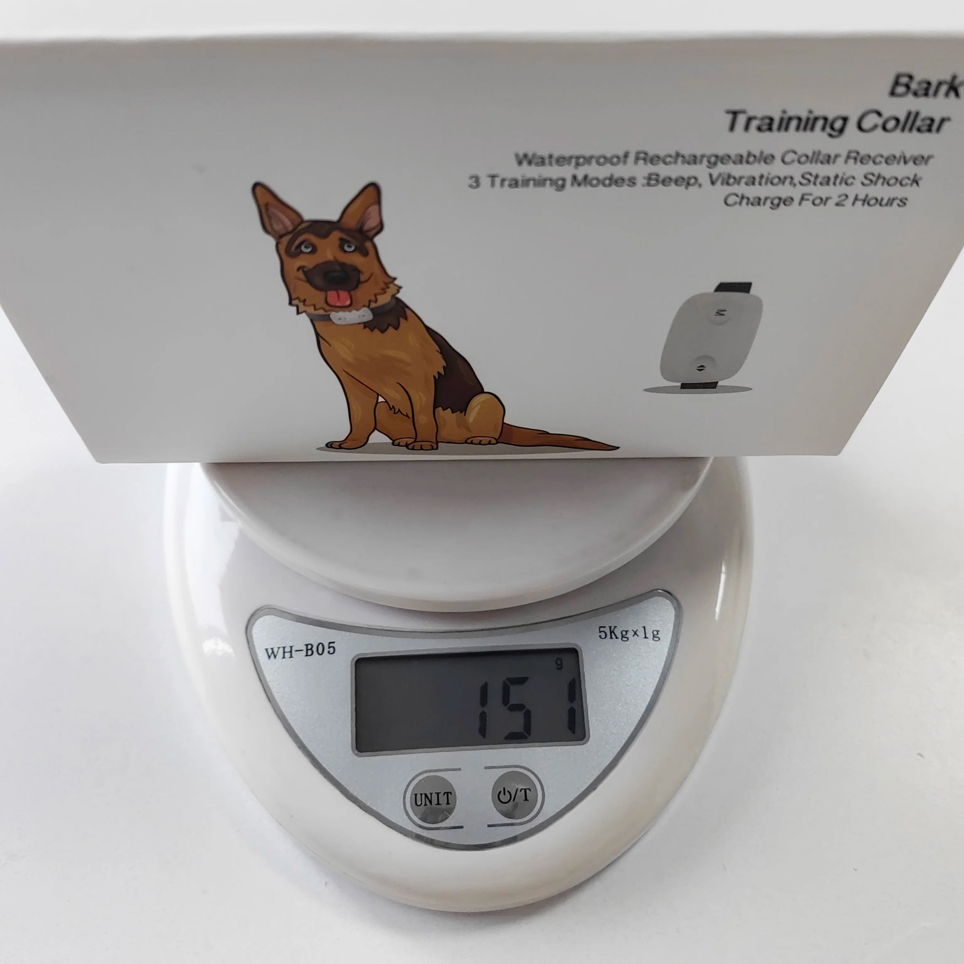 Smart Dog Bark Collar with 8 Sensitivity Levels Rechargeable