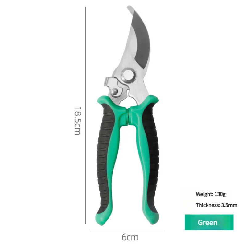 190mm Bypass Garden Pruner, Colour Options