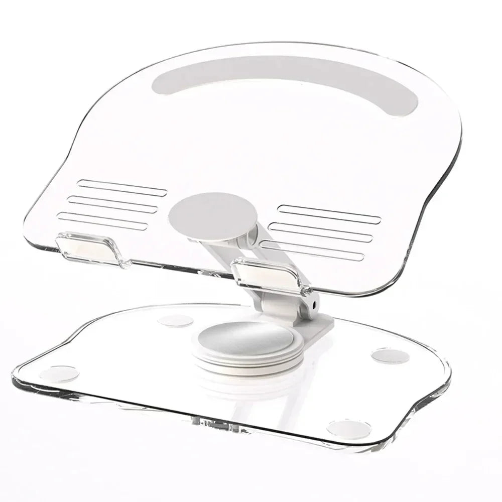 360° Rotation Acrylic Tablet Stand Adjustable Phone Bracket Folding Anti-slip Holder For iPad Pro Air Mini For 4.7-13inch Stand