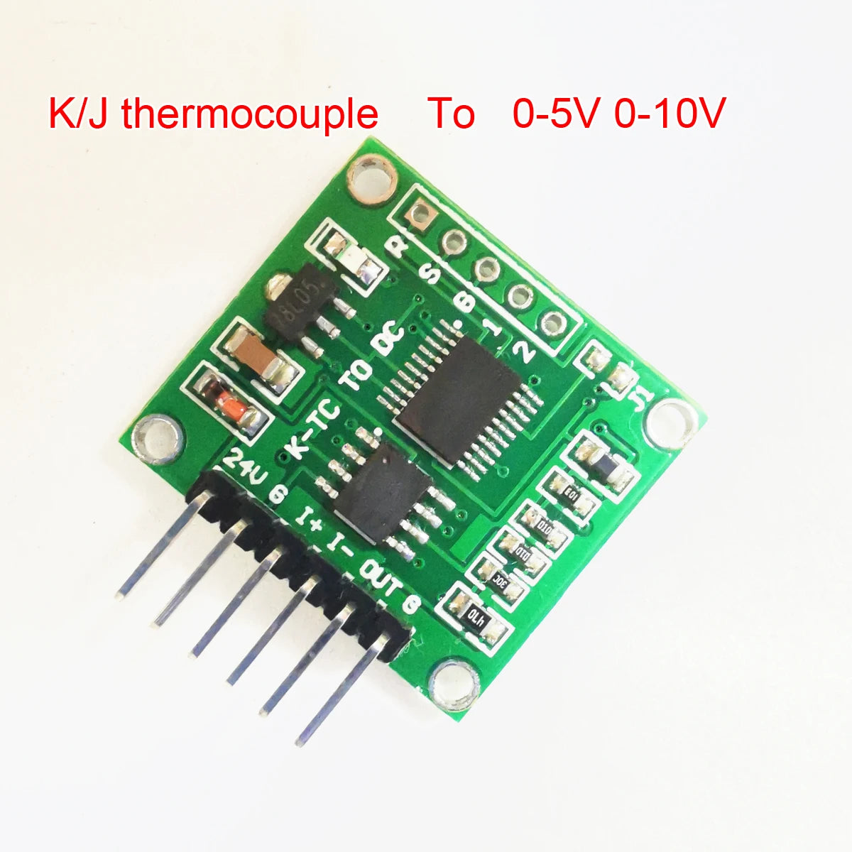 K-type of J-type thermokoppel spanningstransmitter