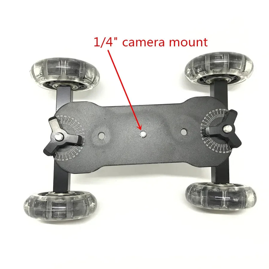 Adjustable Tabletop Camera Dolly