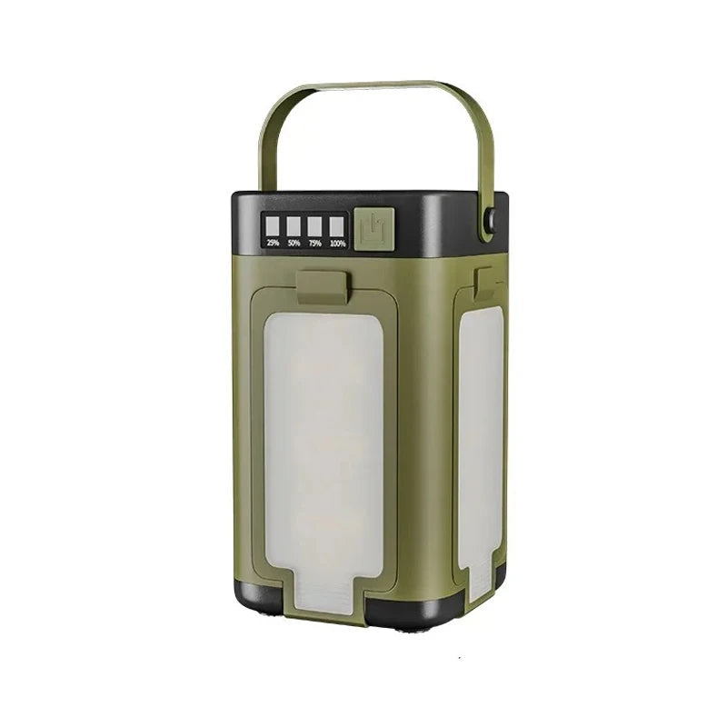 Solar and USB Rechargeable Folding Camping Light