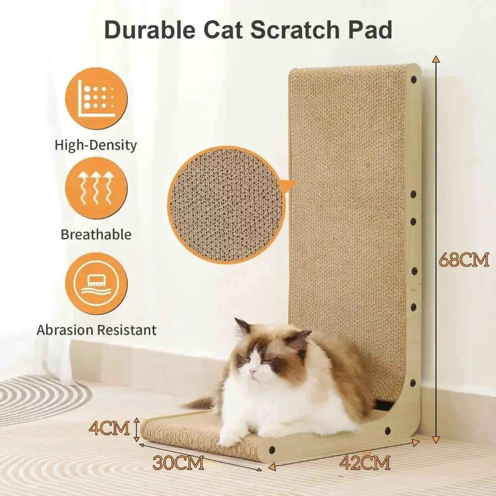 Cat Scratcher Cat Scratching Post Vertical Wear-resistant Scratch-resistant Cats Scratching Board Cats Toy Furniture Protector 