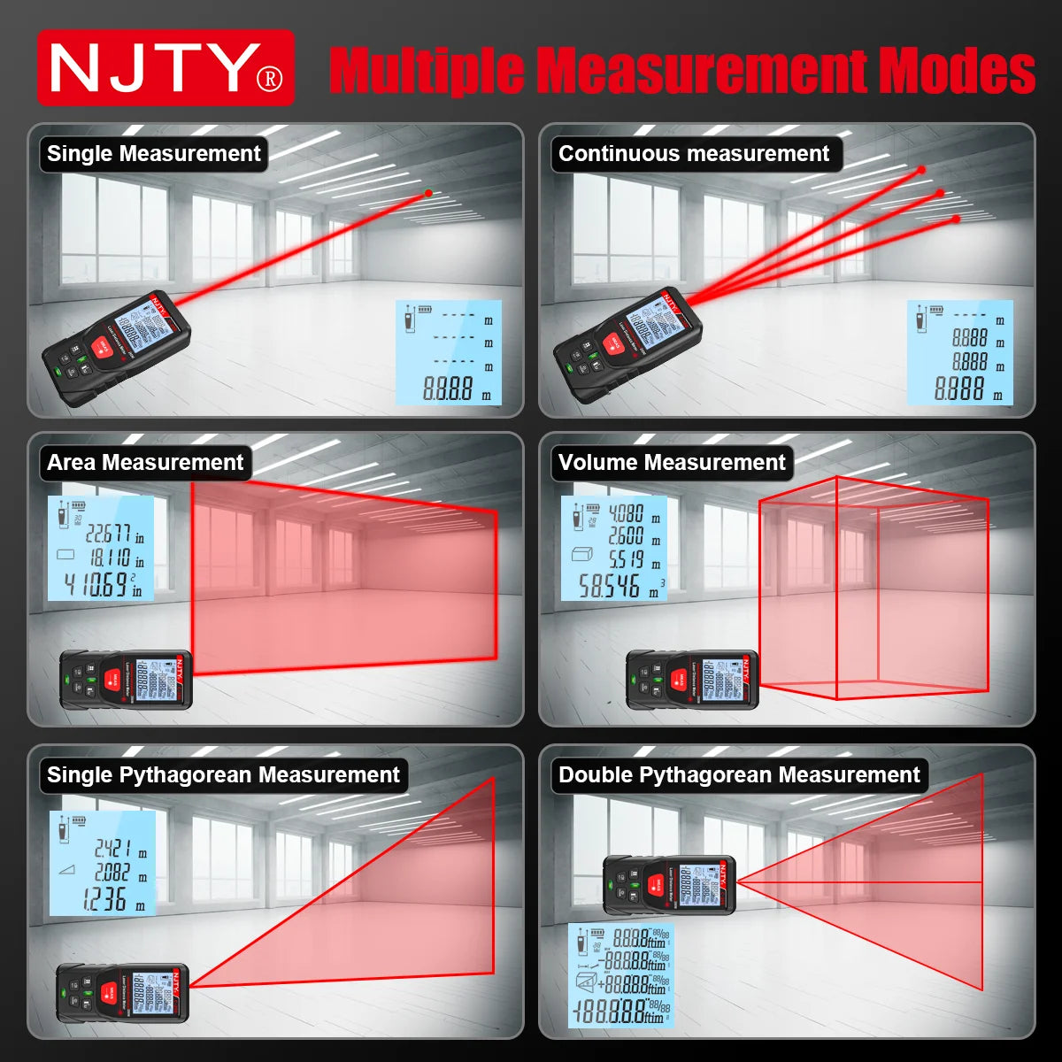 C-Series Laser Distance Meter 50-200 m
