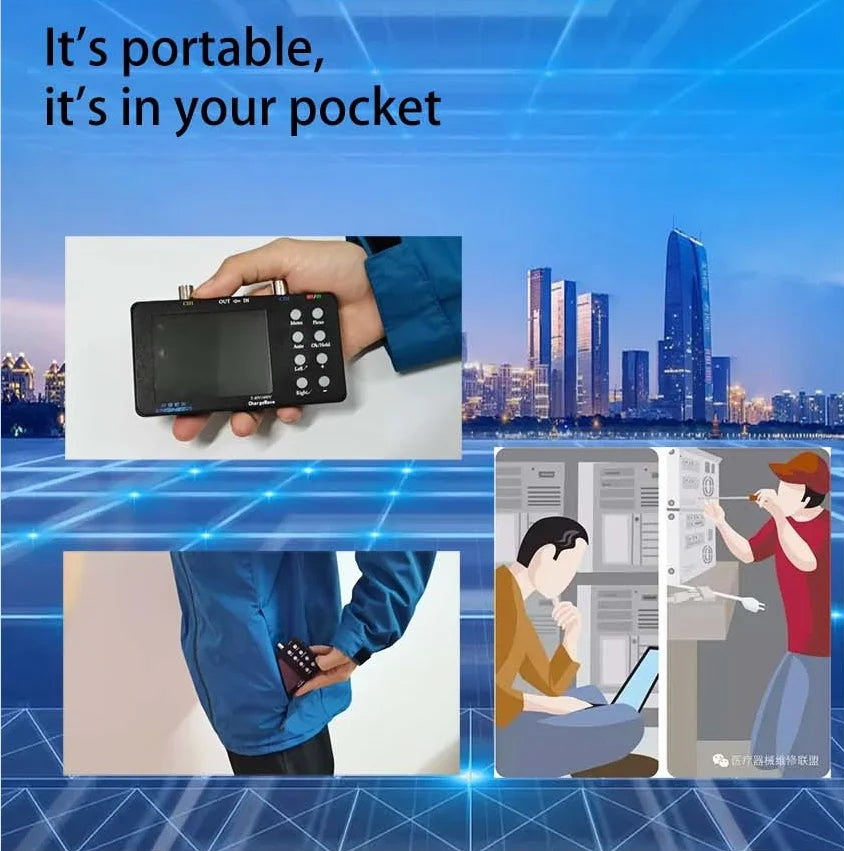 Dual-Kanal Handheld-Digitaloszilloskop