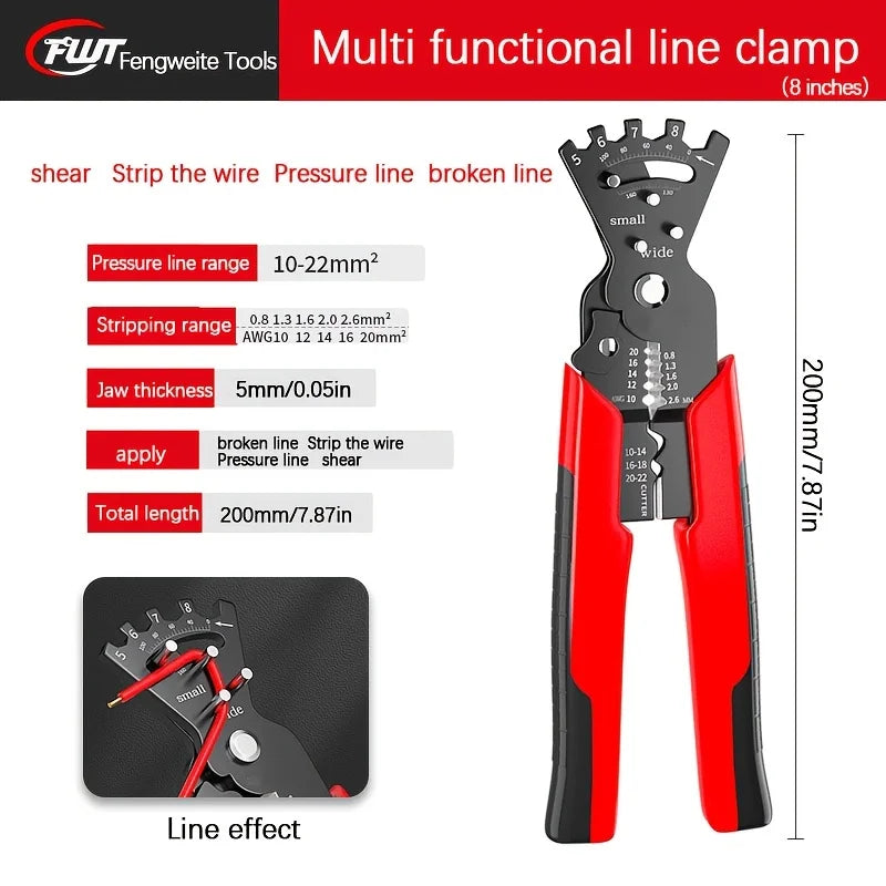Multifunction Wire Bending and Crimping Pliers