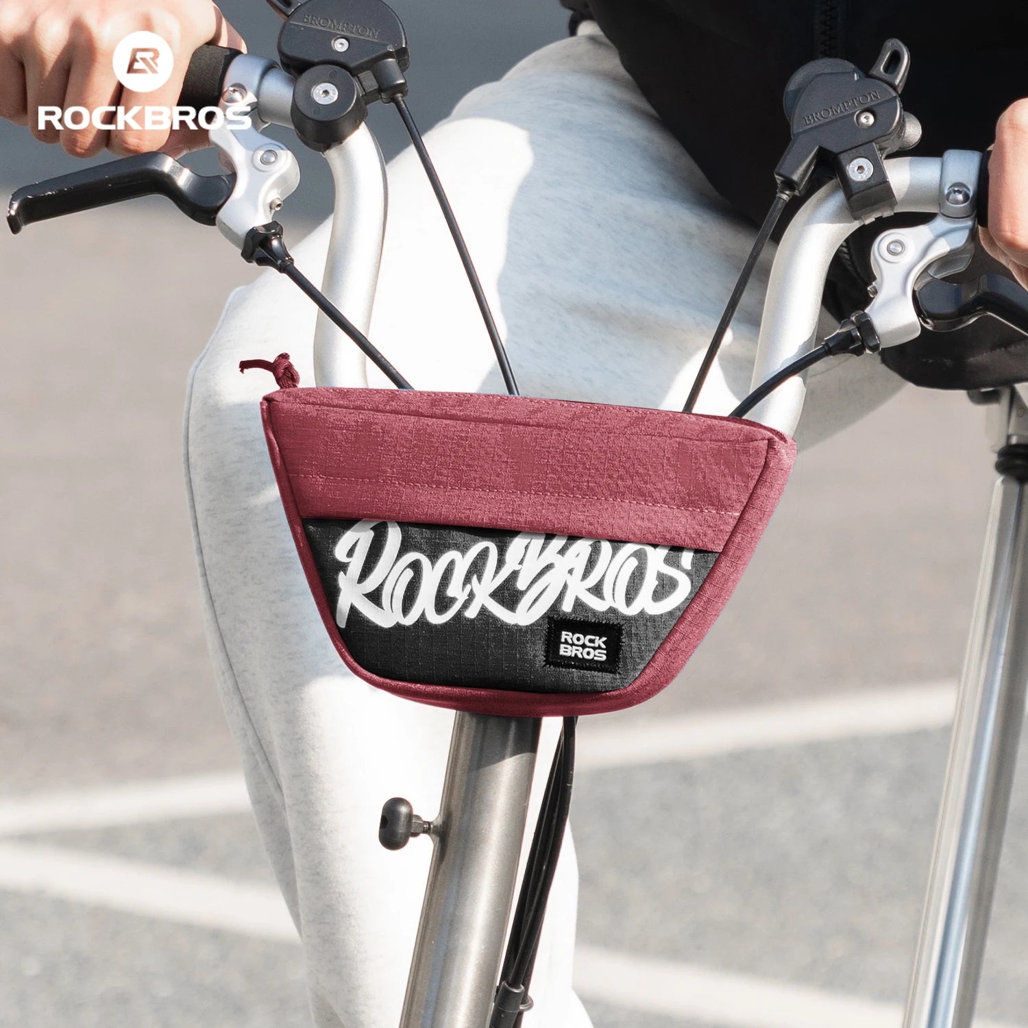Fahrrad Frontrohrtasche 0,7L Regenfeste Lenkeraufbewahrung für Brompton