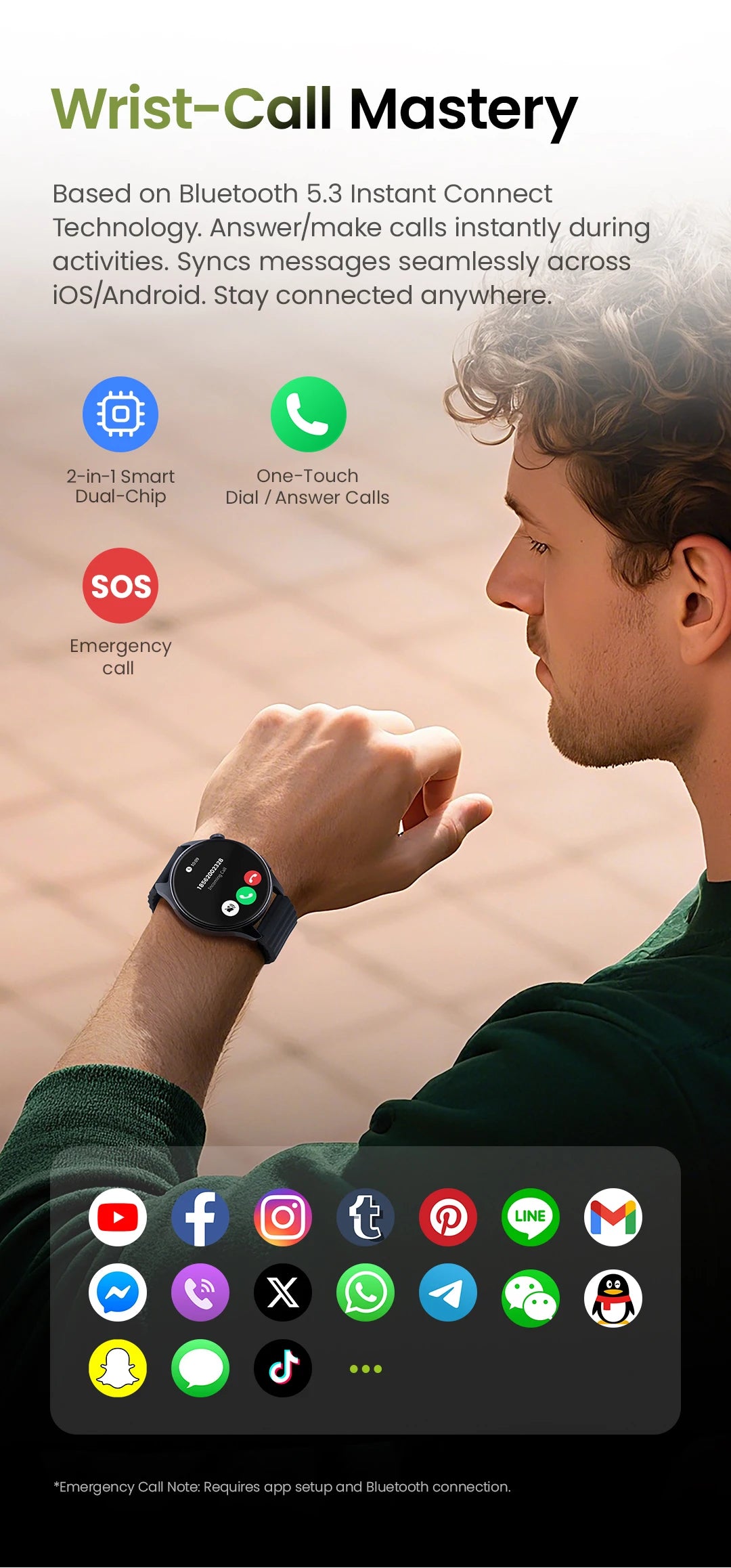 HAYLOU Watch 4S ceas GPS cu afișaj AMOLED de 1,43 inch