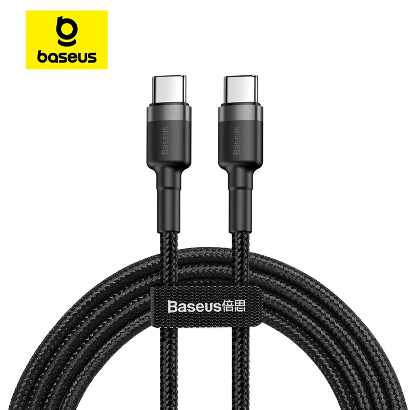 USB-C na USB-C nabíjací a dátový kábel 60W