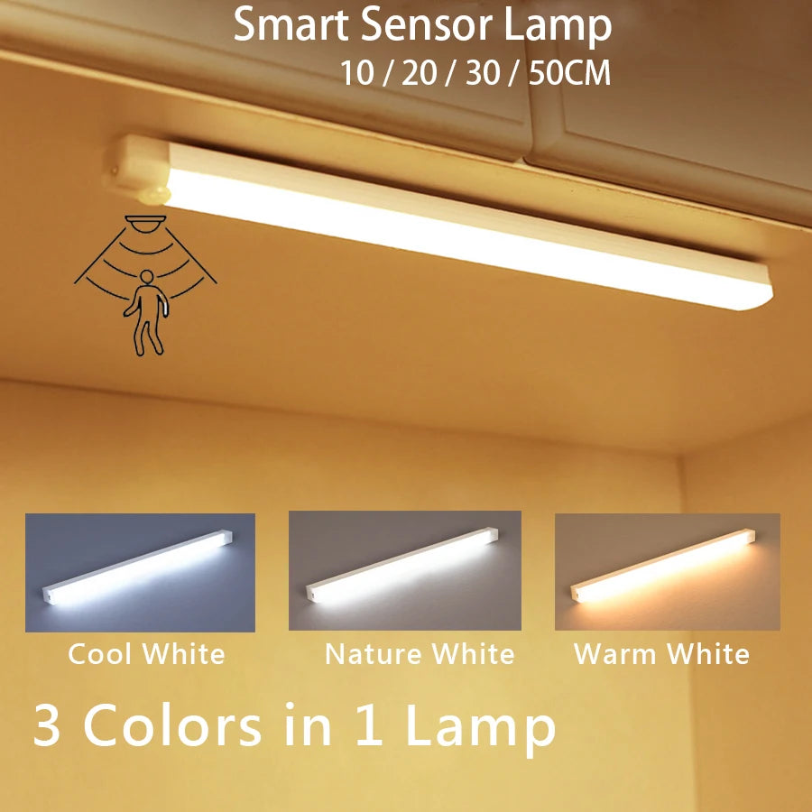 Rechargeable LED Sensor Bar with Colour Options