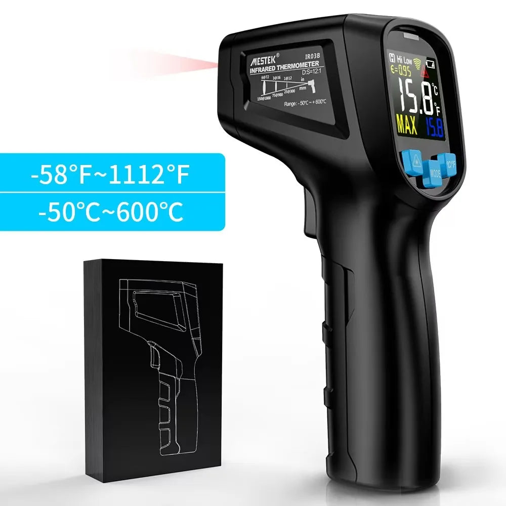 Infrared Surface Thermometer, IR01C/D, IR02C & IR03A/B