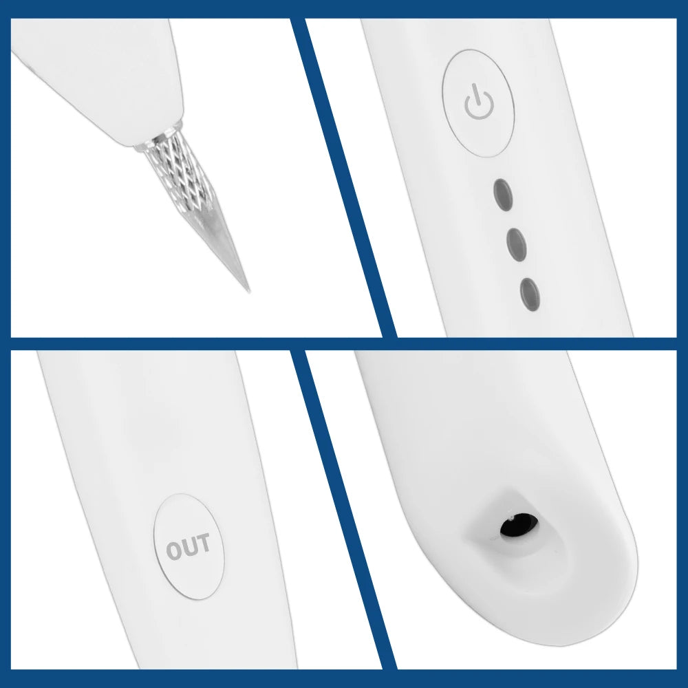 Miniaturowe urządzenie plazmowe do usuwania piegów i brodawek skórnych