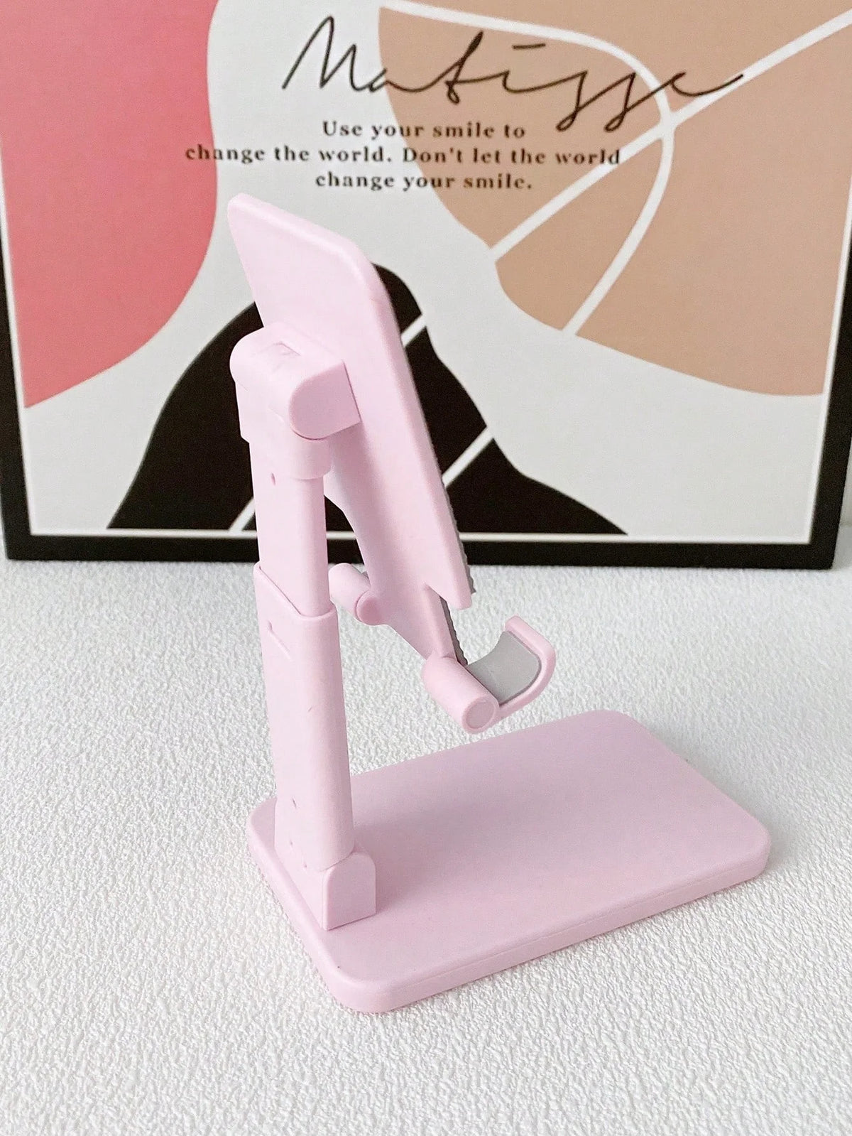 Support pliable réglable pour téléphone et tablette