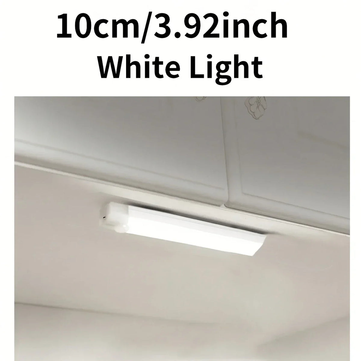 LED Motion Sensor Cabinet Light, Rechargeable Magnetic Strip