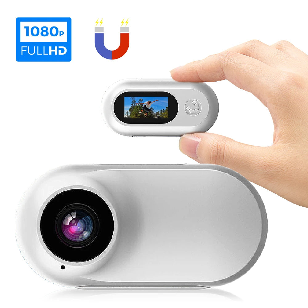 1080p-minitoimintakamera LCD-näytöllä