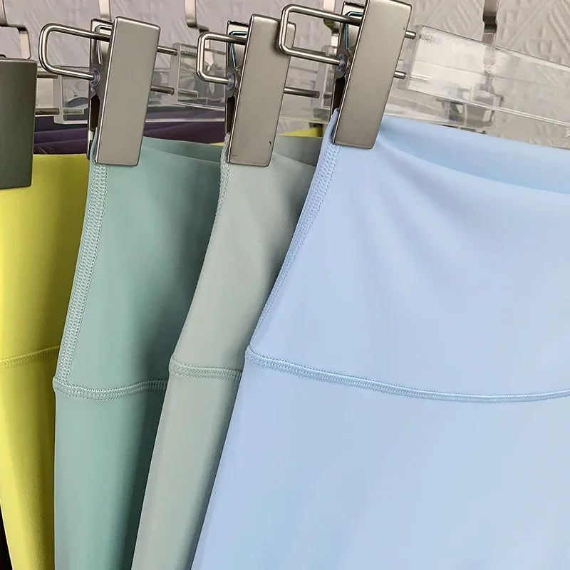 Summer Hot Sale Yoga Leggings High Waist Breathable Quick Drying Yoga Pants Fitness Running Cycling Workout Gym Clothing 