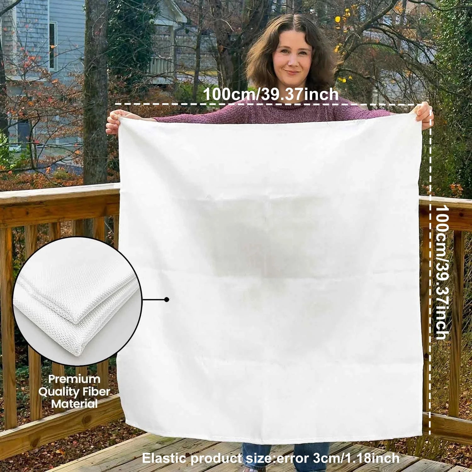 Emergency Fire Blanket 1m x 1m Fire Suppression Cover