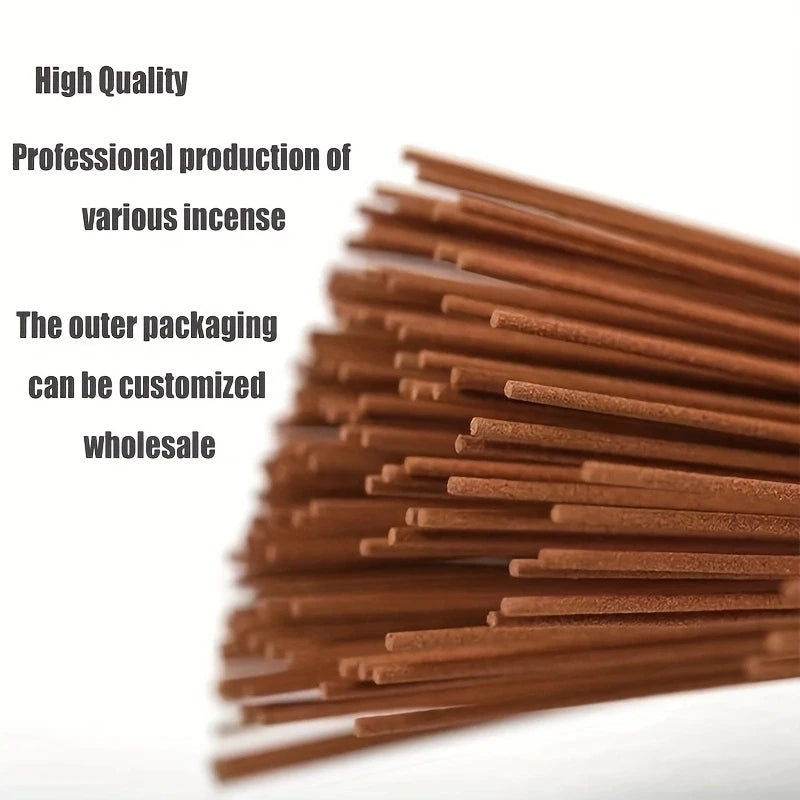40Pcs Home Incense Stick Natural Sandalwood Incense Sticks  Aroma Blessing Ceremony Pray Buddha Incense 